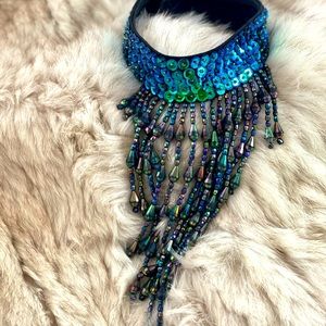 Easy Tiger Mermaid Sequin Choker